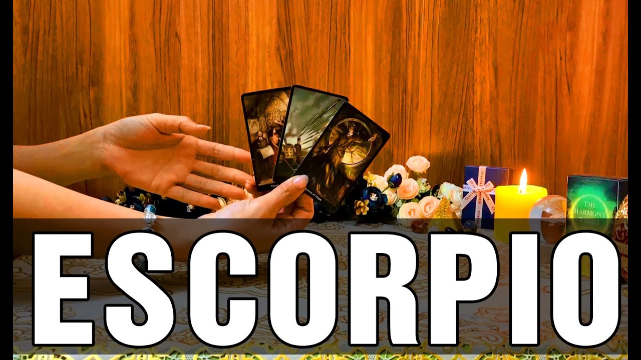 ESCORPIO UNA SEÑAL EXTRAÑA TE INDICA QUE ALGO GRANDE SE ACERCA