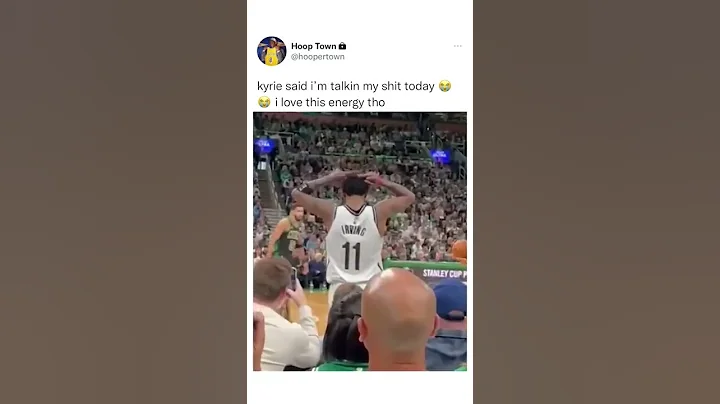 Kyrie heated moment with Celtics 😳 Trash talk