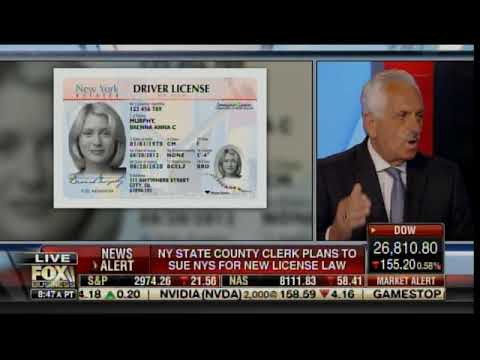 NY State Is Handing out Driver's Licenses to Illegals That Look Exactly Like a Citizen's License