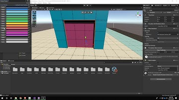 Third Person Game Design Scenarios - create door geometry with ProBuilder