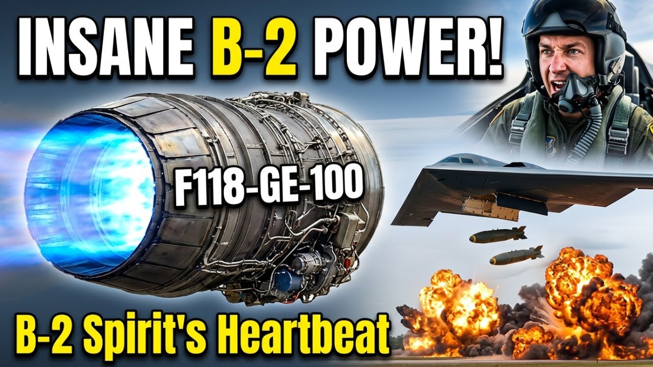 F118 Engine Fan Module The F118-GE-100 Engine Explained: The Insane Engine that Powers the B-2 ...