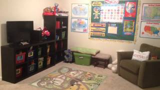 Completed Homeschool Classroom Tour 2014-2015