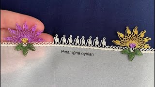 ŞAHANE AĞIR İĞNE OYASI MODELİ TÜM DETAYLARI İLE / Pınar iğne oyaları / Ağır iğne oyası modeli