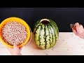 50,000 Matches Chain Reacion Amazing WATERMELON ERUPTION