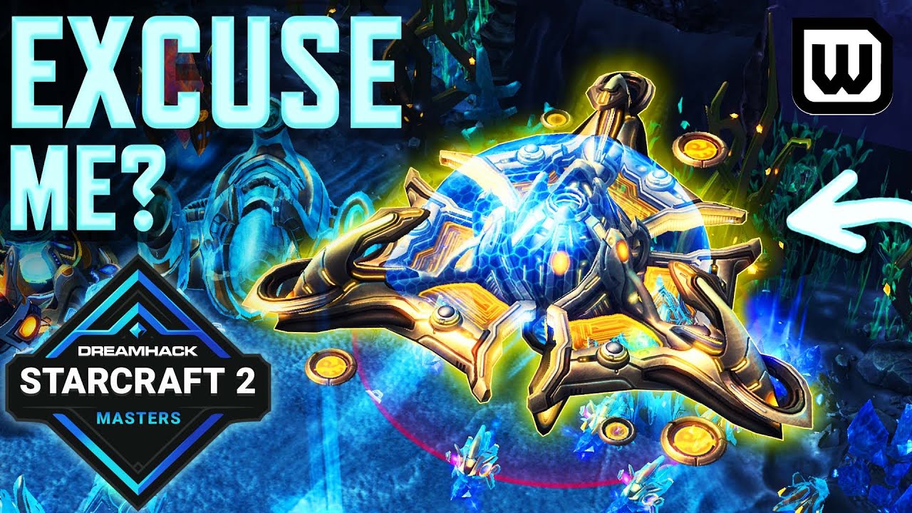 StarCraft 2: Mothership Rush in an actual tournament... (not even ...