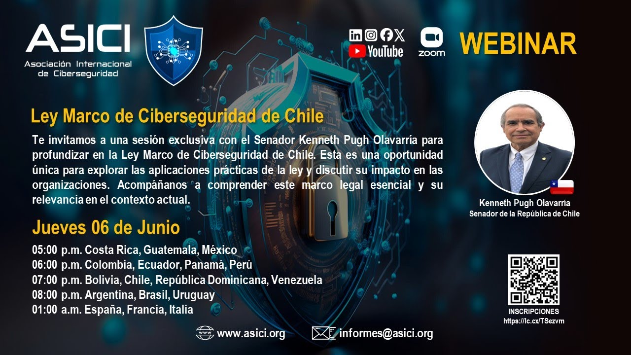 Ley Marco de Ciberseguridad de Chile - YouTube