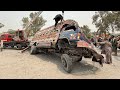 Unbelievable Truck Breakdown | Axle Tube Failure Under Heavy Overload | Mechanical Disaster