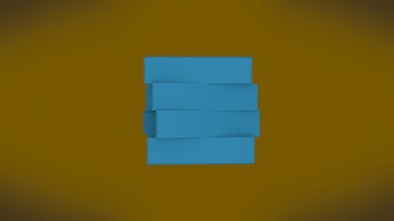 Magic Cube Rise logo animation | Cube animated intro | After effects template