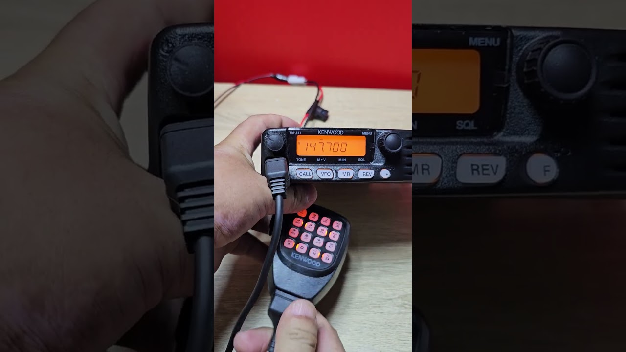 วิธีตั้งค่ารีพีทเตอร์ Duplex Kenwood TM281