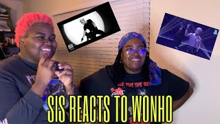 MY SISTER REACTS TO WONHO ‘OPEN MIND’ MV + WITH YOU LIVE PERFORMANCE