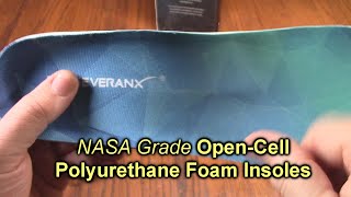 Perseveranx NASA Grade Open-Cell Polyurethane Foam Insoles, Absorb Shock & Relieve Foot Pain REVIEW