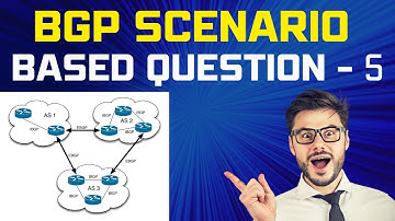 BGP Scenario-Based Question | BGP Interview Question -5 #ccie