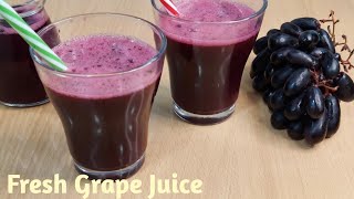Fresh grape juice/ how to make juice recipe/ black recipe