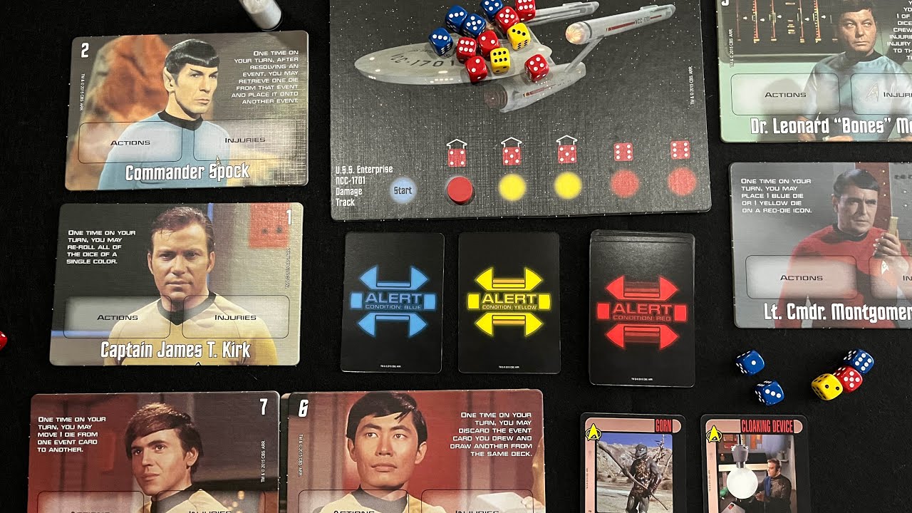 DGA Revisits Board Games Star Trek Five Year Mission YouTube