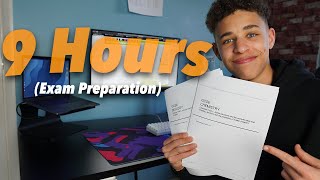 Day Before GCSE Exams | 9 Hours of Study