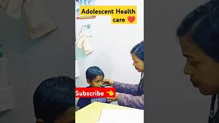 Adolescent health care ❤️#shorts #health #adolescentes