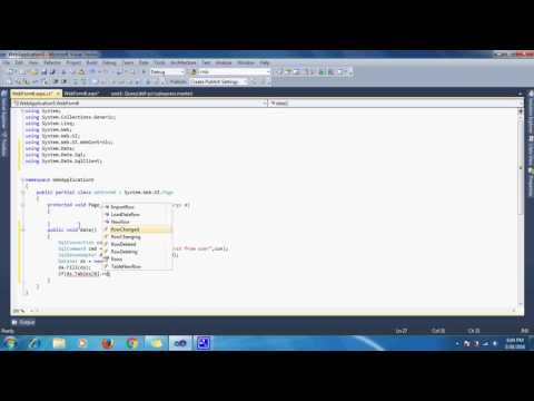 C sharp code using DataSet to retrieve the values in dropdownlist