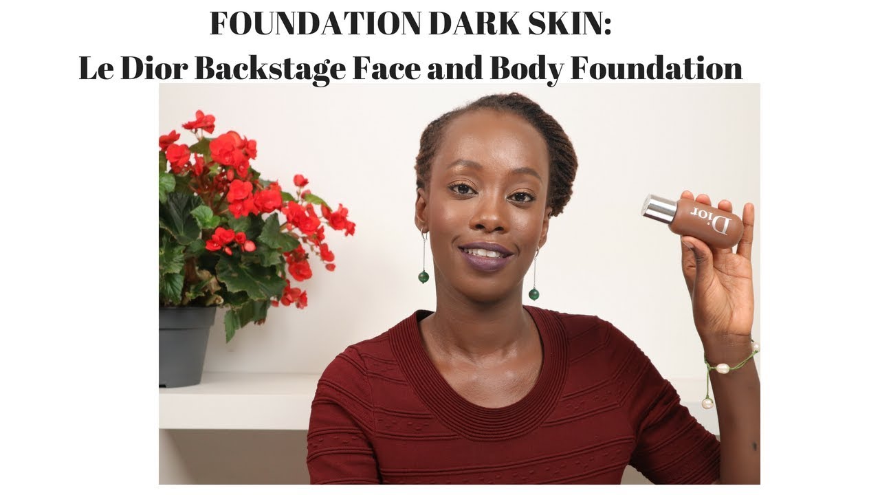 dior foundation dark skin