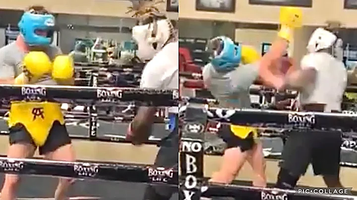 CANELO GOING TO WAR IN SPARRING AGAINST RONALD ELL...