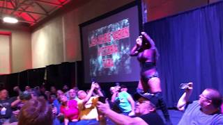 Victoria/Tara (Lisa Marie Varon) entrance from 2019 Impact Pro Wrestling Hall of Fame show