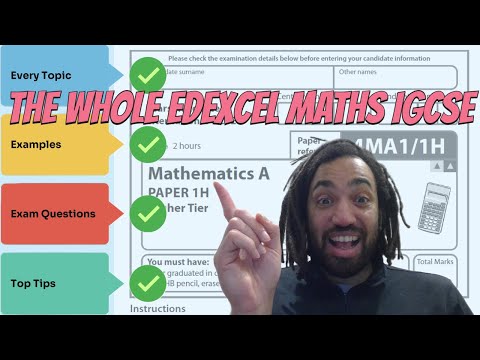 Edexcel Maths IGCSE 4MA1 Course | Everything You Need To Know | Examples | Exam Questions