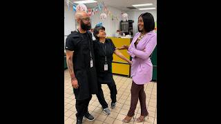 Ernestine is being fake nice with the lunch staff to see if she can get the scoop from them!