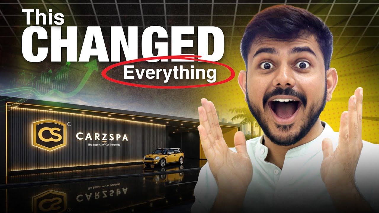 CarzSpa Franchise Experience video from Thane | Car Detailing in tier 1 city