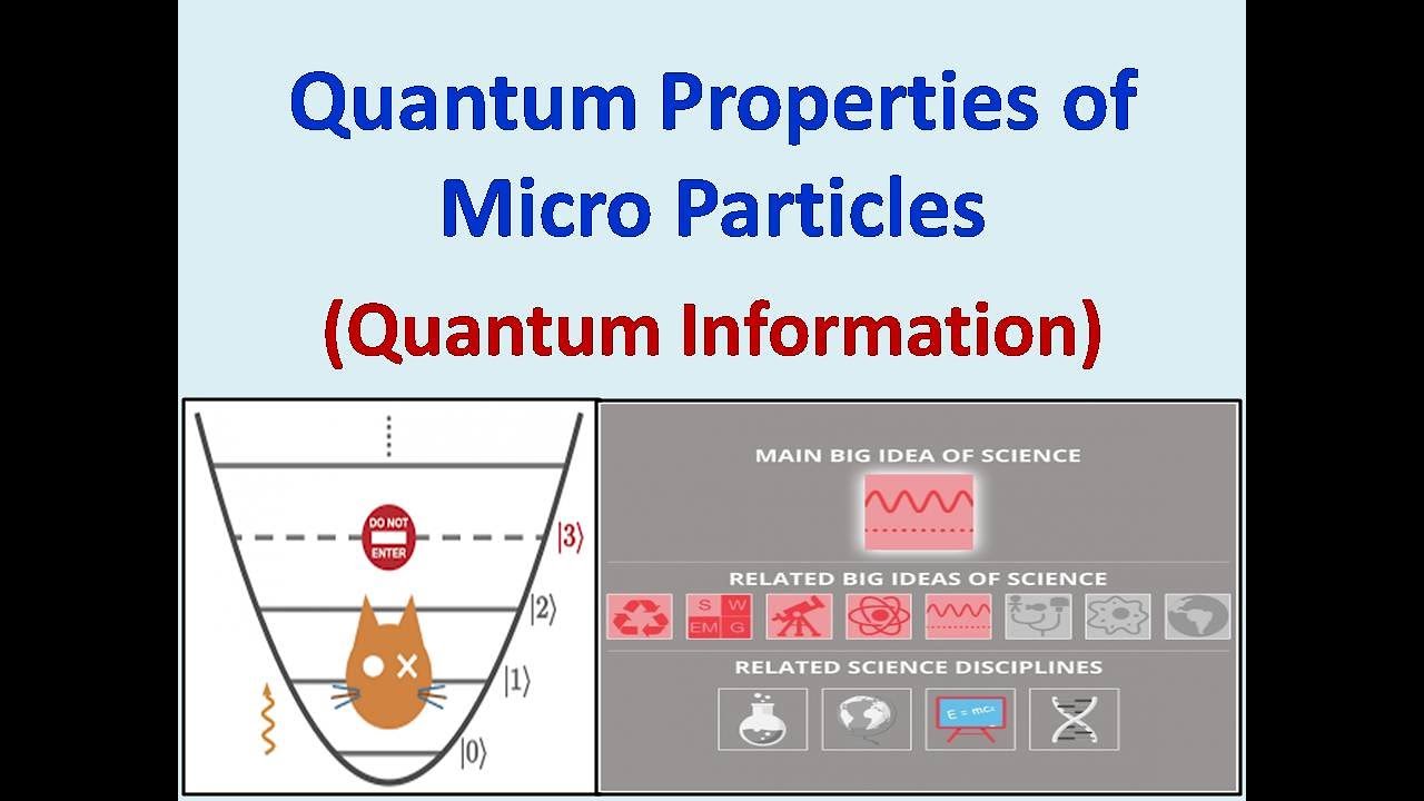 Quantum Properties of Micro particles