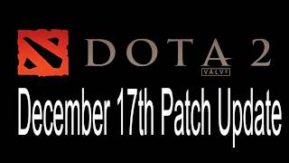 Dota 2 Patch Update 12/17/11