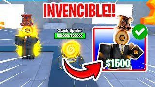 El GODLY MÁS EXCLUSIVO de TODOS!! Chief Clockman Toilet Tower Defense