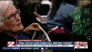 Final Police Chief Town Hall Meeting Tonight