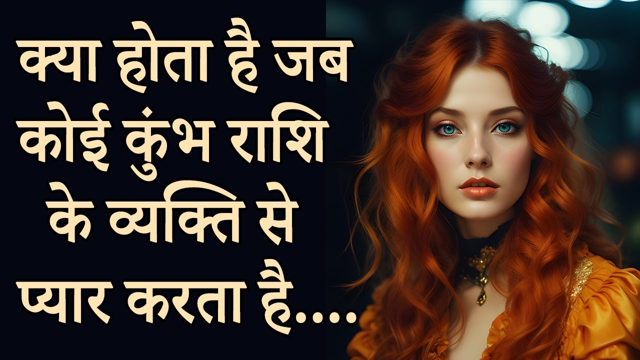 क्या होता है जब कोई कुंभ राशि के व्यक्ति से प्यार करता है.... | AstroBing