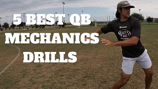 5 BEST QB Throwing Mechanics Drills