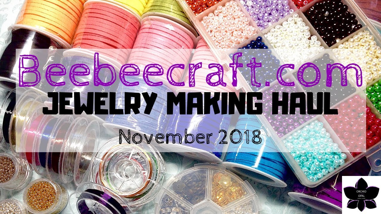 Bead and Jewelry Making Online Craft Haul November