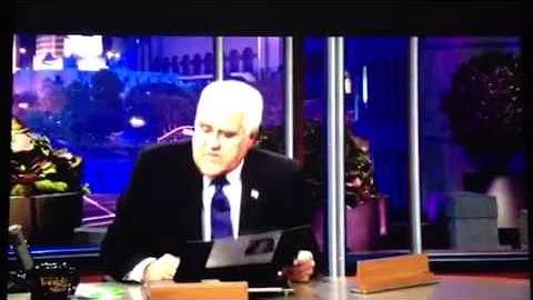 Jay Leno headline clip