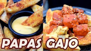 Botana de PAPAS GAJO + BONELESS | TOQUE Y SAZÓN