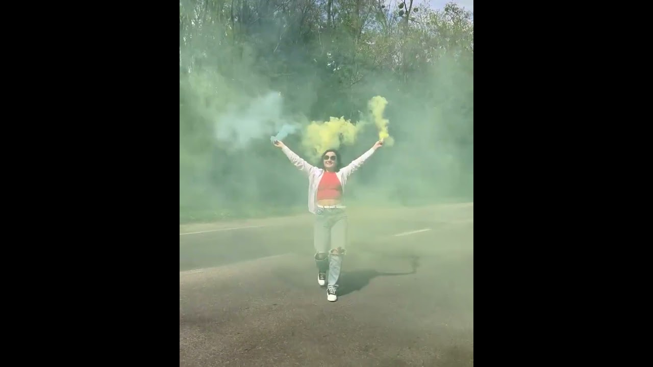 Набір 5 штук Кольорового диму FUROR / 60 секунд FCS25-60 Кольоровий дим