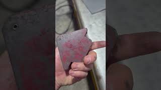 technique rapide pour faire un bouchon en acier pour un tube ! #mag #welding #soudeur