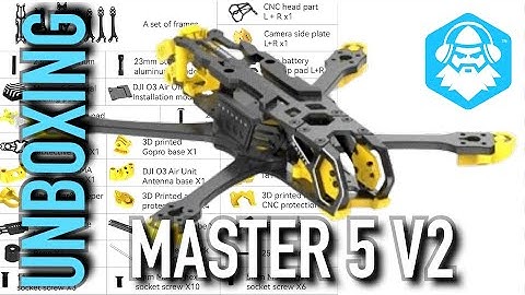SpeedyBee Master 5 V2 - FPV Drone Frame Kit Unboxing