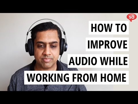 Video How to improve audio quality for Zoom, Google Meet,... - youtube