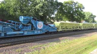 Union Pacific/Georgetown RR Dump Train at Rochelle, IL - July 27, 2019