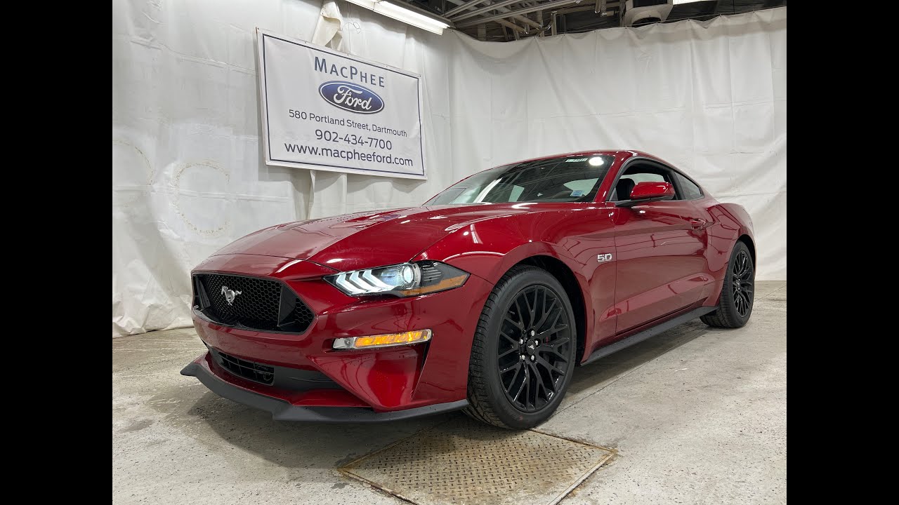 Rapid Red 2022 Ford Mustang