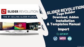 Slider Revolution Page Builder Download, Addon Installation, & Templates Manual Import