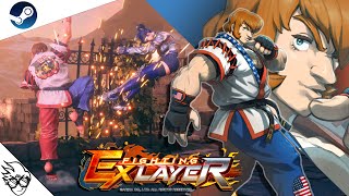 Fighting EX Layer (PC/Steam - 2018) - Allen Snider [Background Music: Extra] [Playthrough] [Hard]