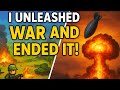 I Unleashed War and Ended it with a World-Ending BOMB! (WorldBox)