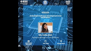 Embedded System Software Development and Verification Webinar