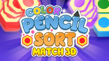 Color Pencil Sort - Match 3D Gameplay Android