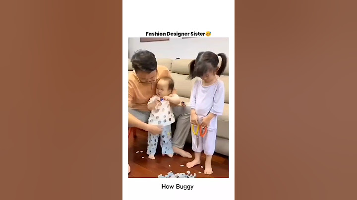 Fashion designer sister 😅😂