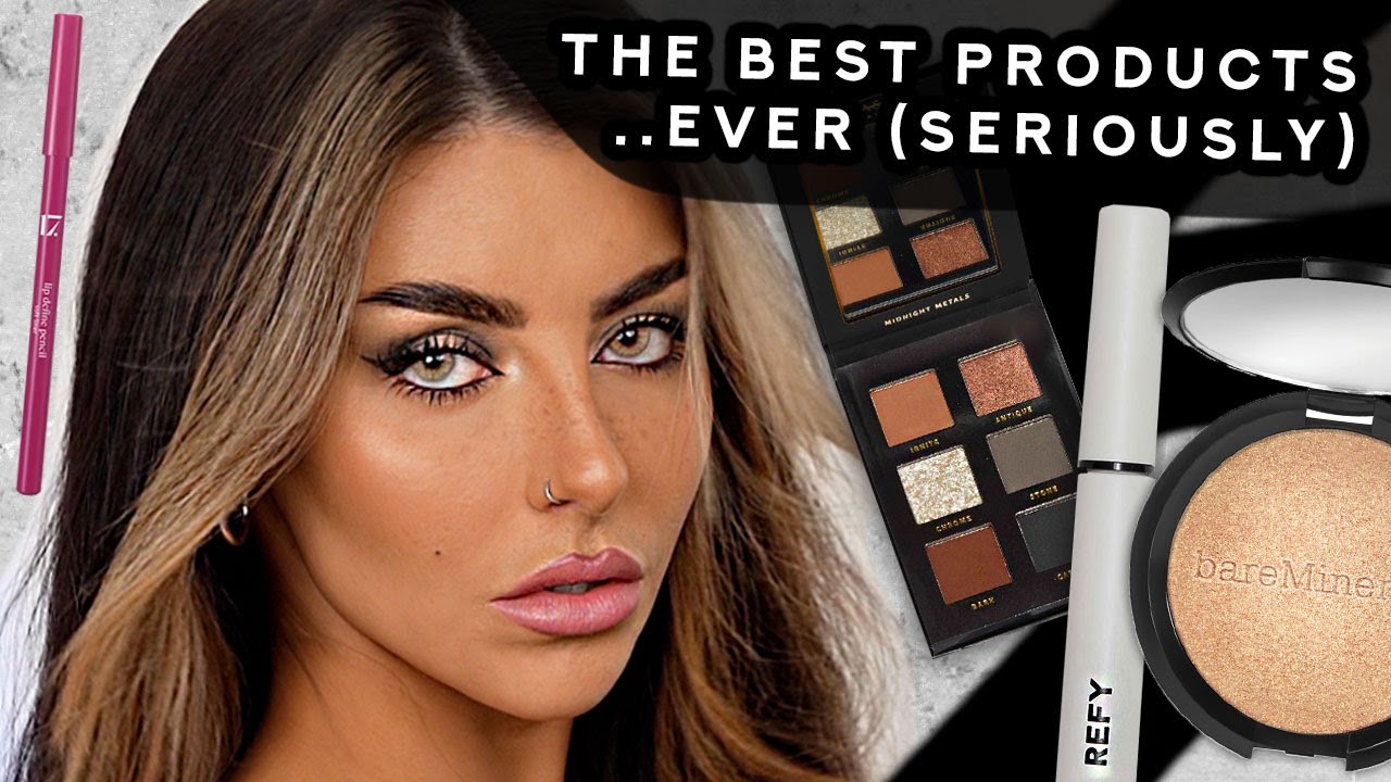 Full face of the BEST (!!!) makeup products. Like, ever. 