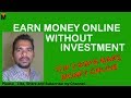 Top Two Way to Earn Money Online Without Investment 2017 